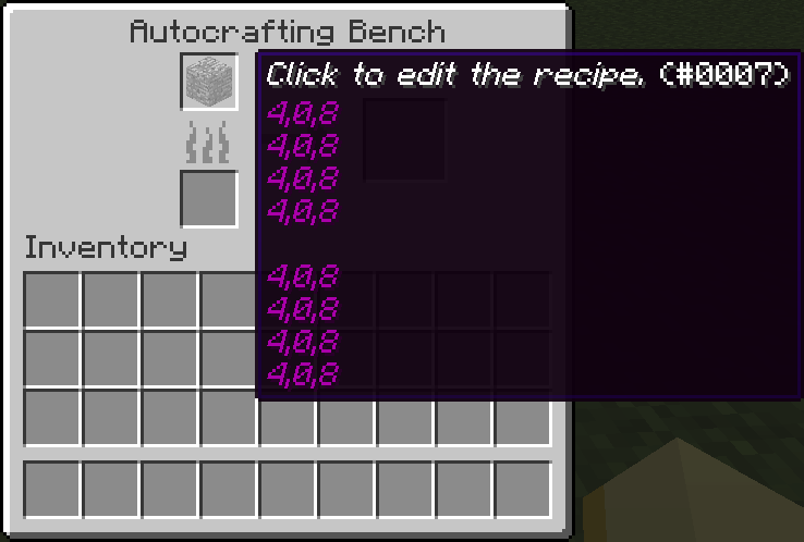 Autocrafting Bench Ready To Cook